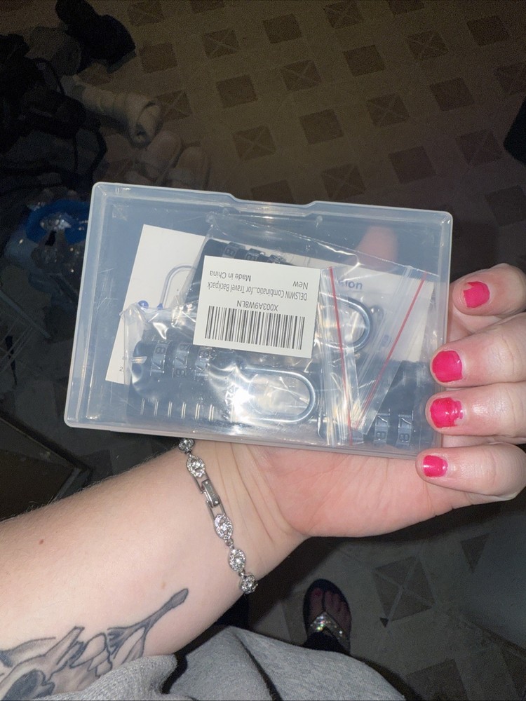 Delswin Combination Lock 3pck