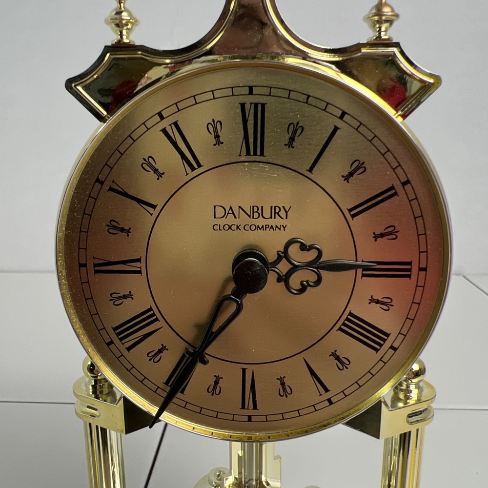 Danbury Clock Company Clock Inside Glass