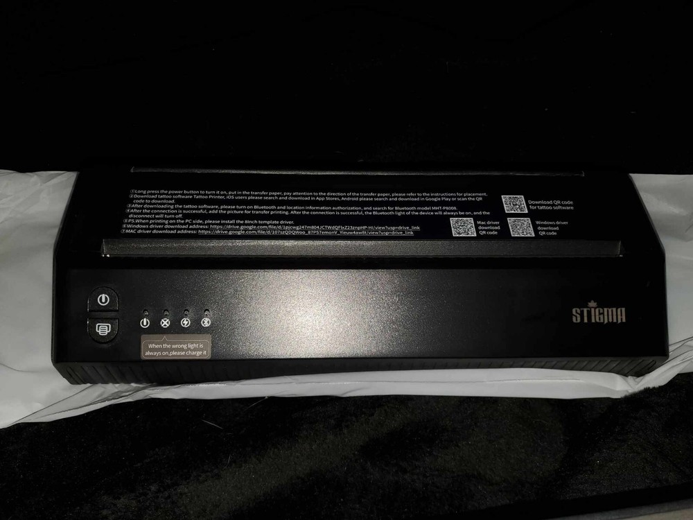 Bluetooth Tattoo Stencil Printer