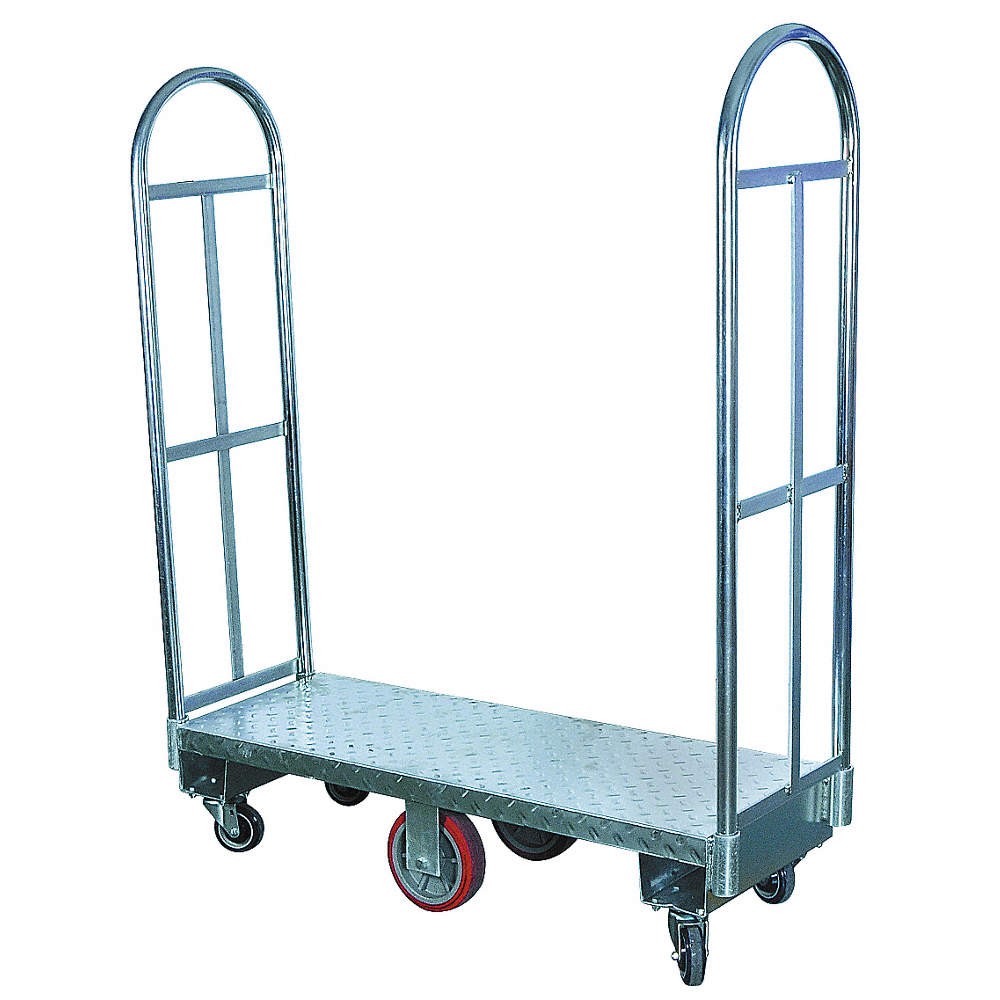 DAYTON 4VMC8 U-Boat Platform Truck,2000 lb. 4VMC8