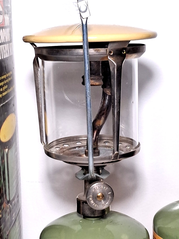 Vintage 1970s Primus 100 Propane Lantern Set