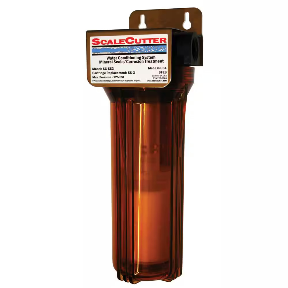 Scalecutter 3/4 In. Water Softener for Tankless Water Heaters and Combi Boilers