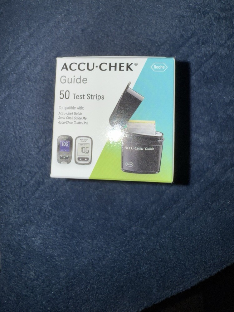accu check guide test strips 100 Expire 10/2026