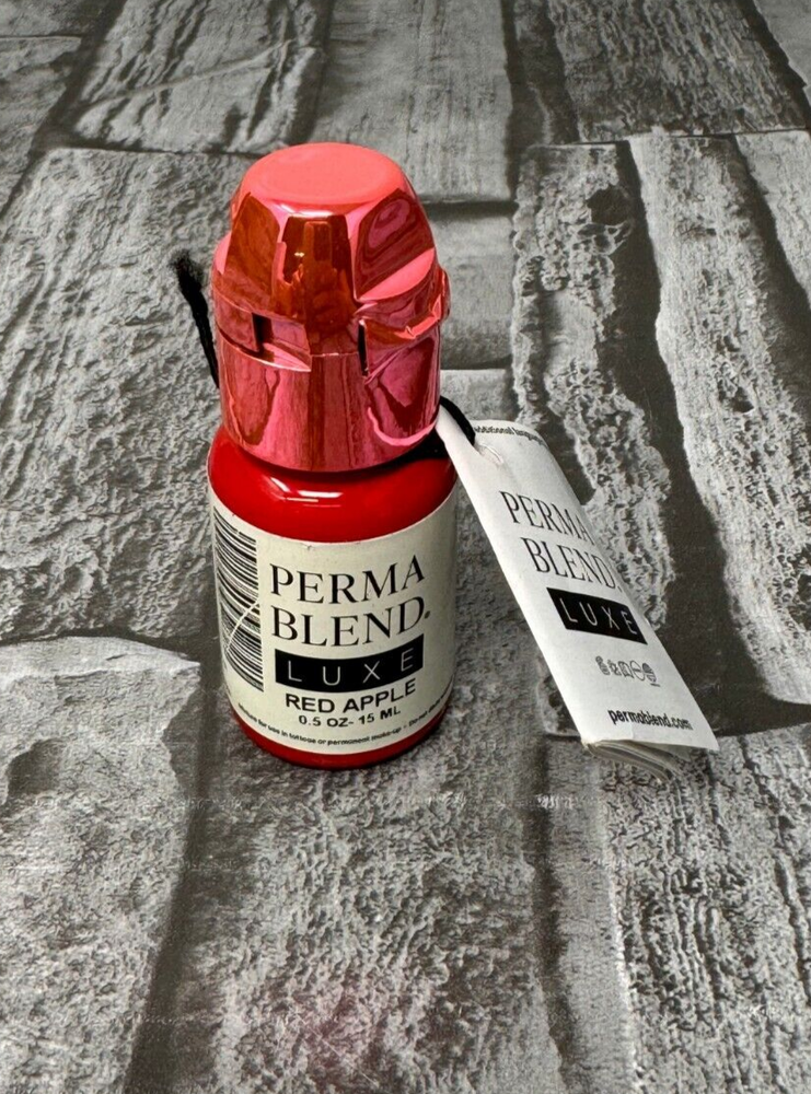 Perma Blend Luxe RED APPLE - Permanent Makeup Microblading 0.5 OZ/15 ML