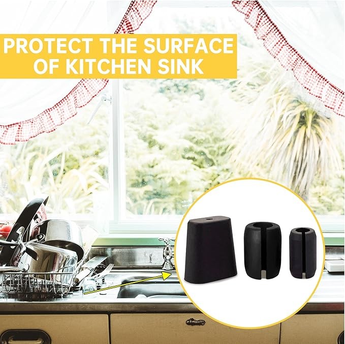 30PCS Rubber Feet for Kitchen Sink Grid Rack Protector Replacement Bumpers