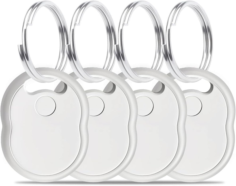 Air Tracker Tags-4 Pack [Apple MFi Certified] -  Smart Bluetooth Tracker Tags