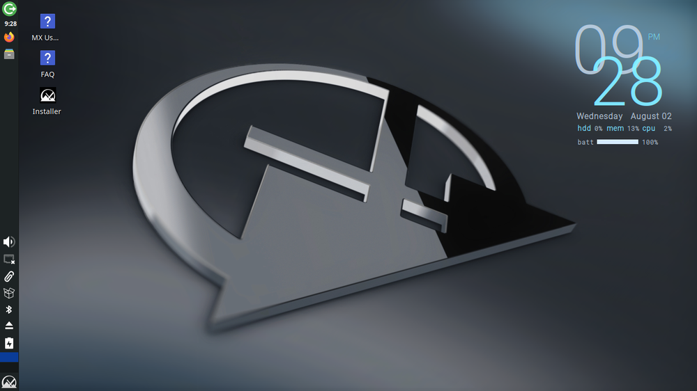 MX Linux 23.2 XFCE 64 Bit 32 Gb USB 3.2 Drive Fast Live or Install Bootable