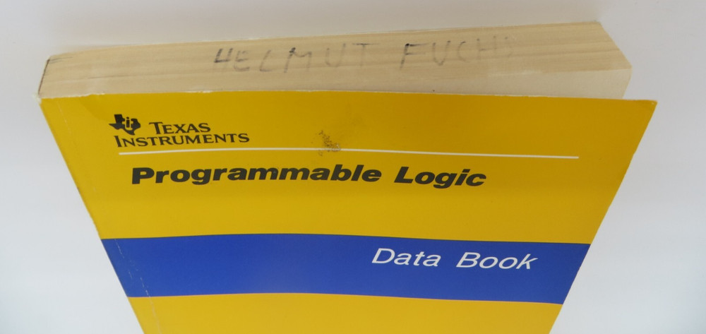 Programmable Logic Data Book 1988 Texas Instruments SDZD001C