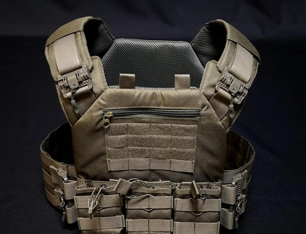 Plate carrier with quick release system olive💙💛🇺🇦