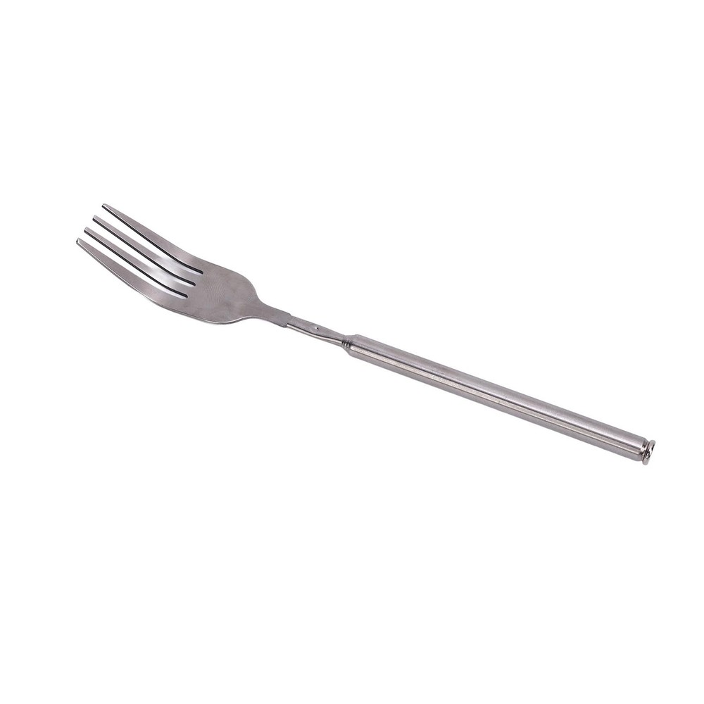 Extendable Fork Stainless Steel Long Handle Portable Telescopic Fork For BBQ WT