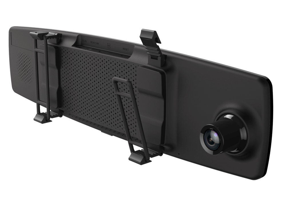 🚘🚚YI Mirror Dash Cam Dual Dashboard Camera Recorder Touch Screen Front Rear HD