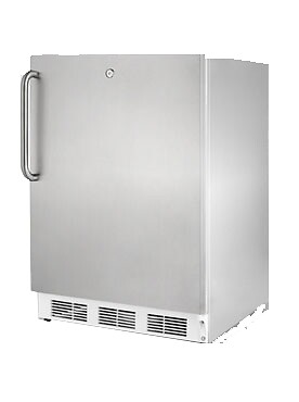 Accucold FF7LWCSSADA One Section Solid Door Undercounter Refrigerator