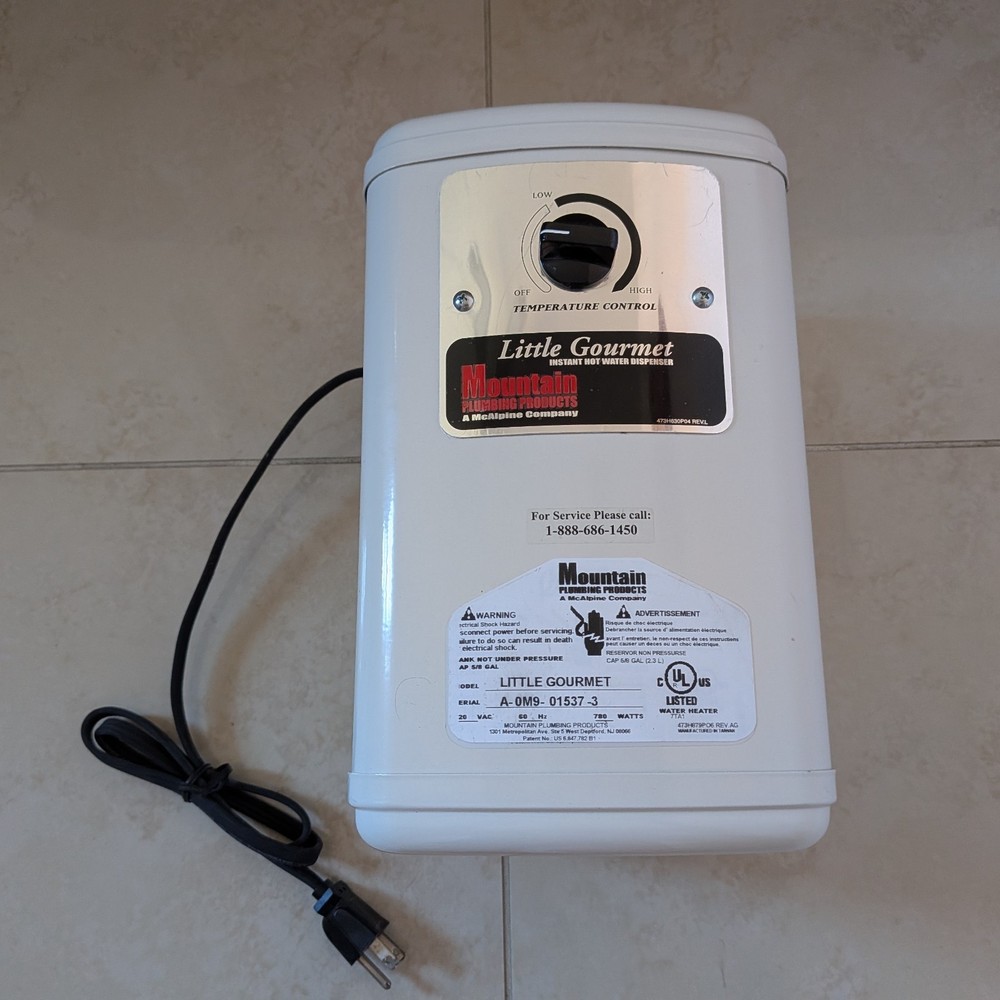 UNTESTED Mountain Plumbing Little Gourmet Hot Water Heater