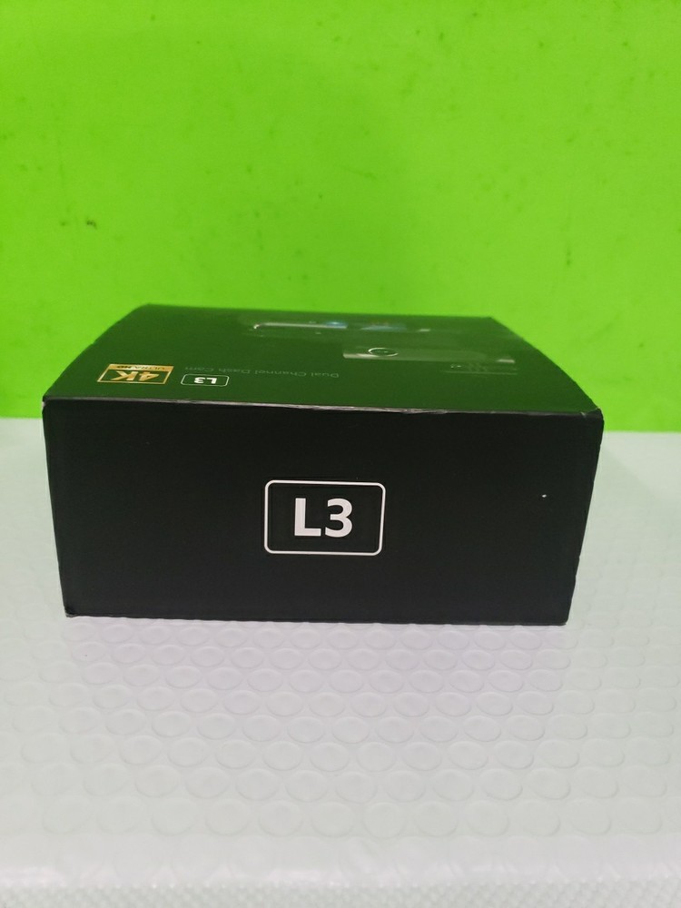 4K Ultra HD Dual Channel Dash Cam Open Box