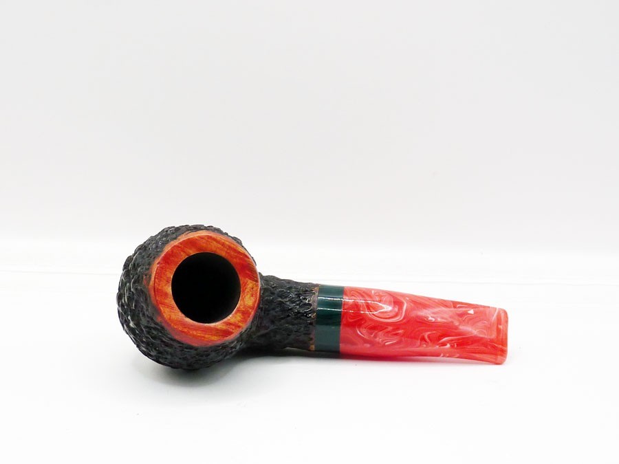 briar pipe Volkan chubby nosewarmer rustic pfeife handmade reverse calabash