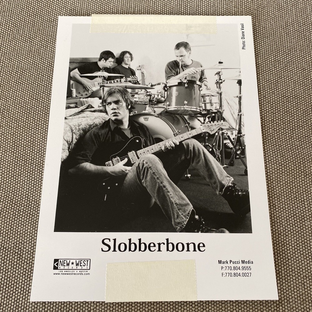Slobberbone Press Photo 5x7”.