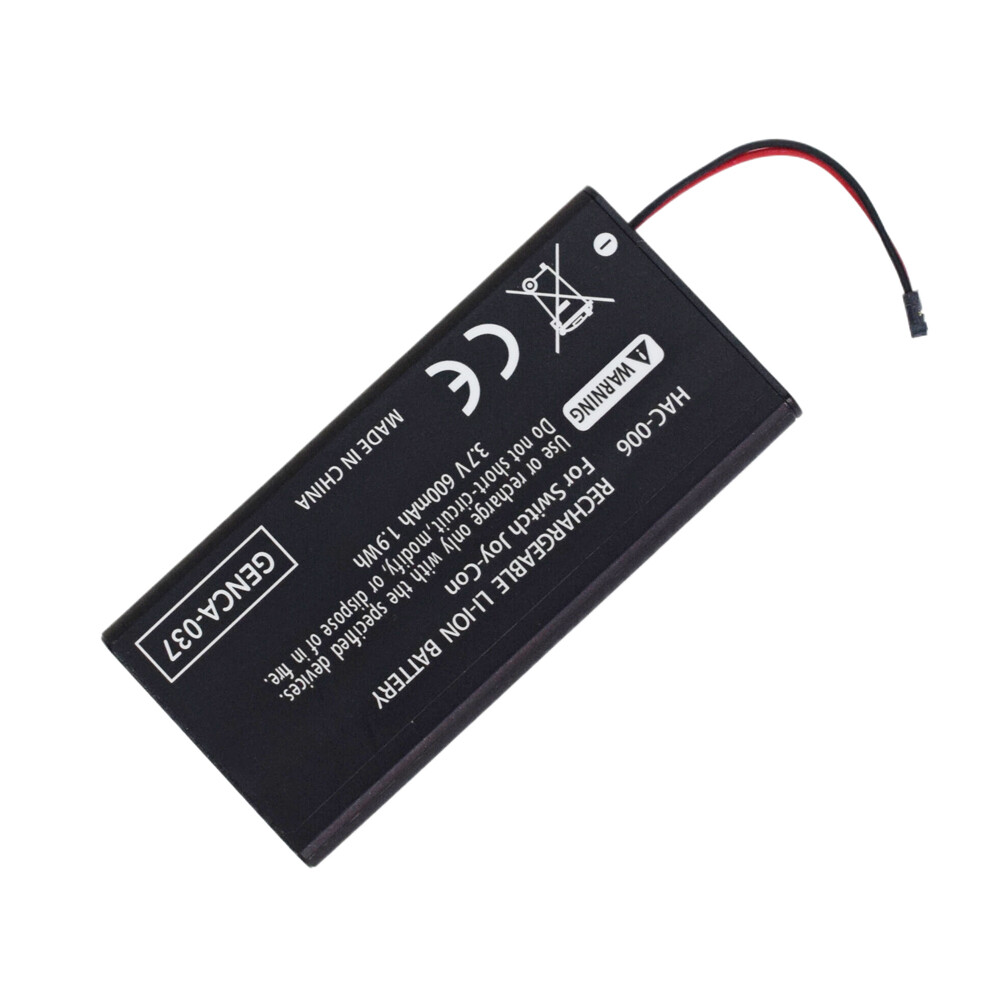 Replacement HAC-006 3.7v Li-ion BATTERY FOR NINTENDO SWITCH JOY CON CONTROLLER