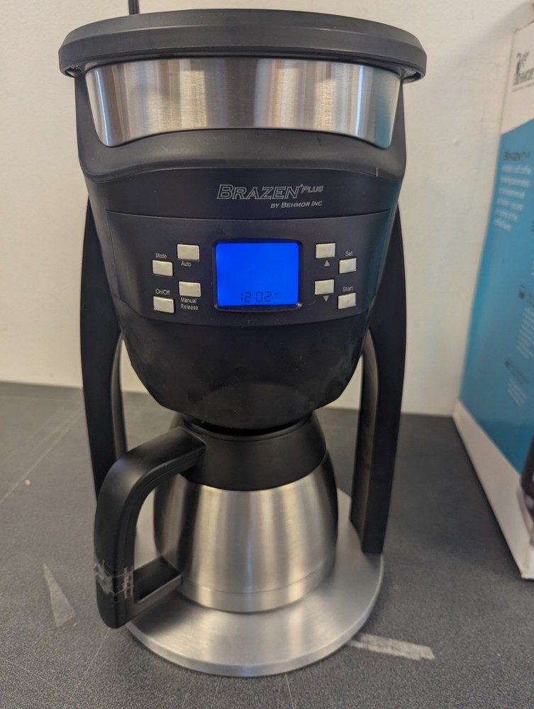 Behmor Brazen Plus 8 Cup Customizable Brew System Coffee Maker - Works - Details