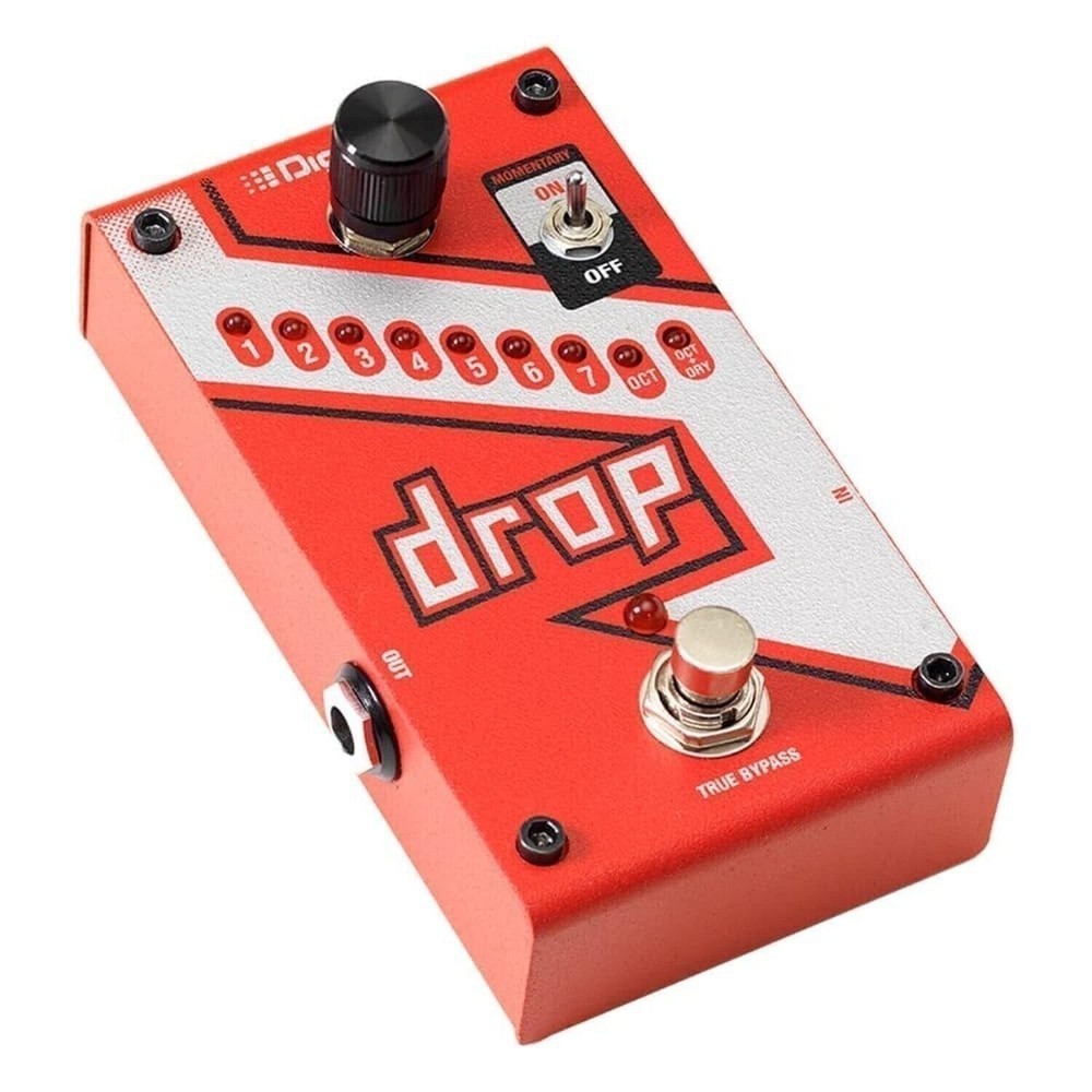 KMC Digitech DROP Pedal Polyphonic Drop Tune Pedal Bundle with 2x Strukture S...