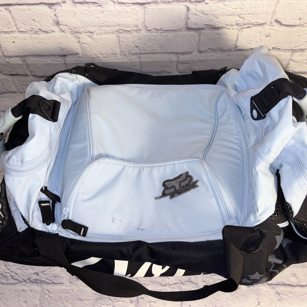 Fox Racing Motorcross Rolling Extended Handle Shuttle Roller Gear Travel Bag!EUC