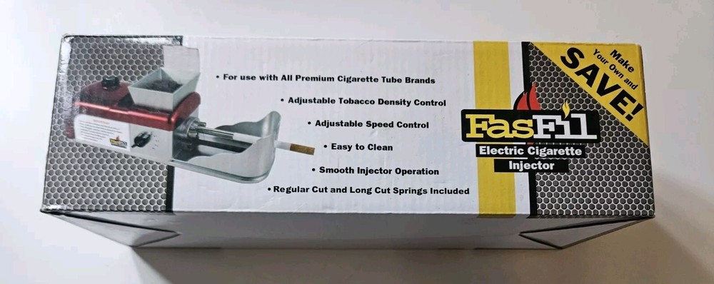 FasFil Cigarette Rolling Machine Electric Automatic Tobacco Roller Injector LN