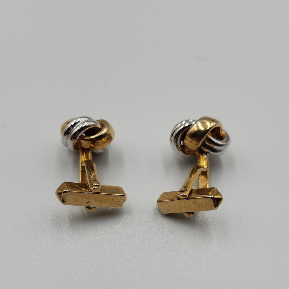 SWANK "Love Knot" cufflinks