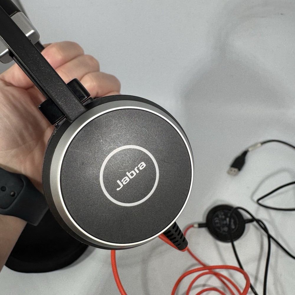 Jabra Evolve 40 Wired Stereo USB Headset W/ Controller ENC010