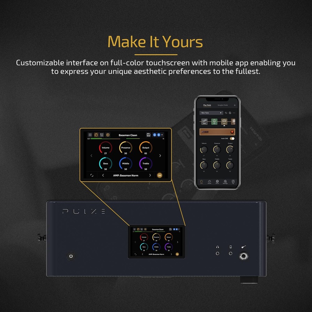 Hotone Pulze 30-watt Portable Modeling Amplifier - Eclipse