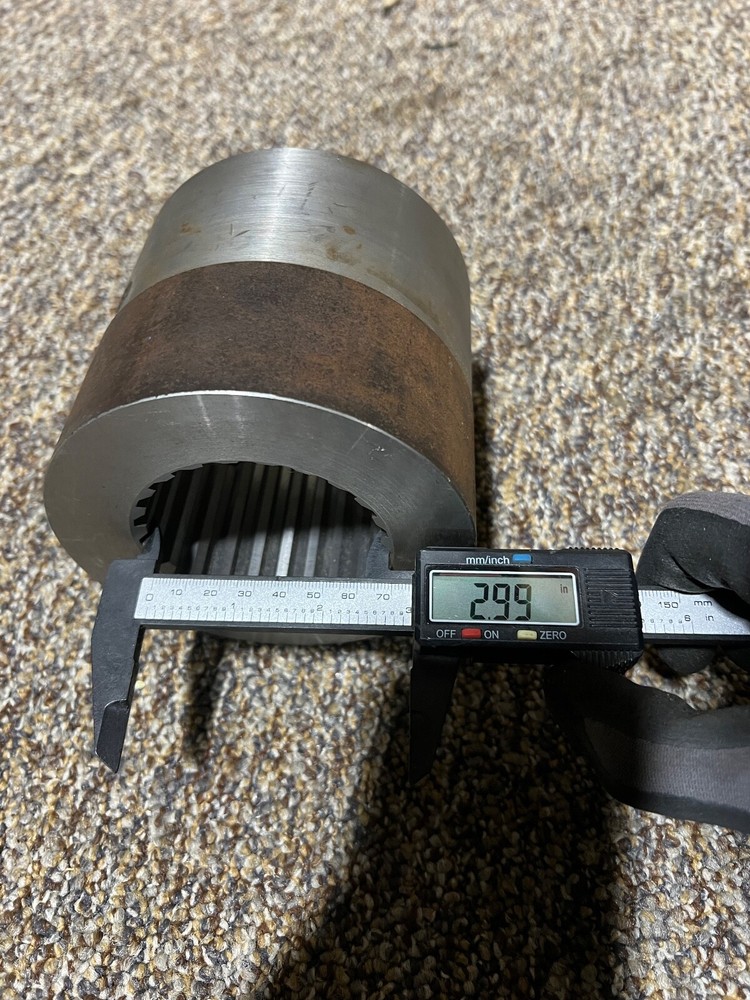 (QTY 2) Coupler 5" Outside Diameter x 3" Inside Diameter x 4.5" Width