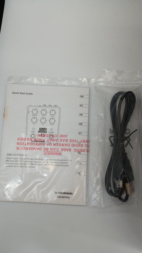 TC ELECTRONIC JIMS 45 guitar effector