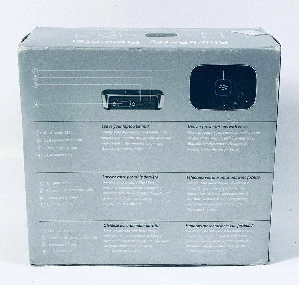 BlackBerry Presenter for Wireless PowerPoint Presentations