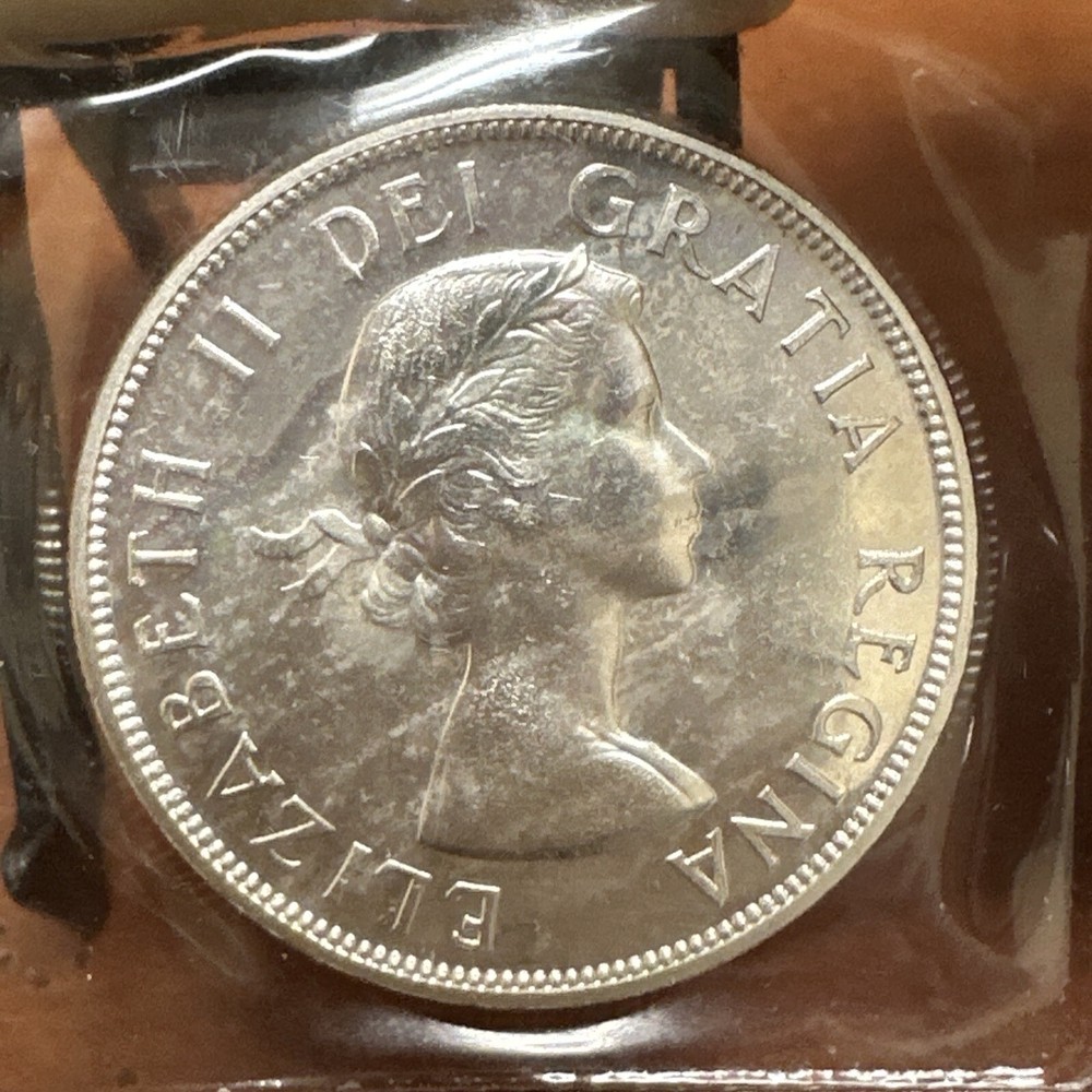 1954 CANADA SILVER DOLLAR PROOFLIKE - Beautiful coin