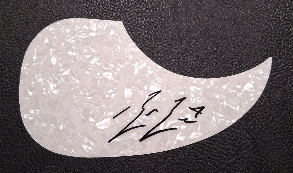 Bailey Zimmerman Signed Pickguard a