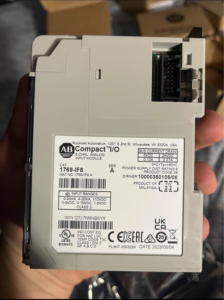 Allen-Bradley 1769-IF8 Analog Input Module