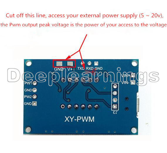 Adjustable PWM Pulse Frequency Duty Cycle Square Wave Signal Generator Module