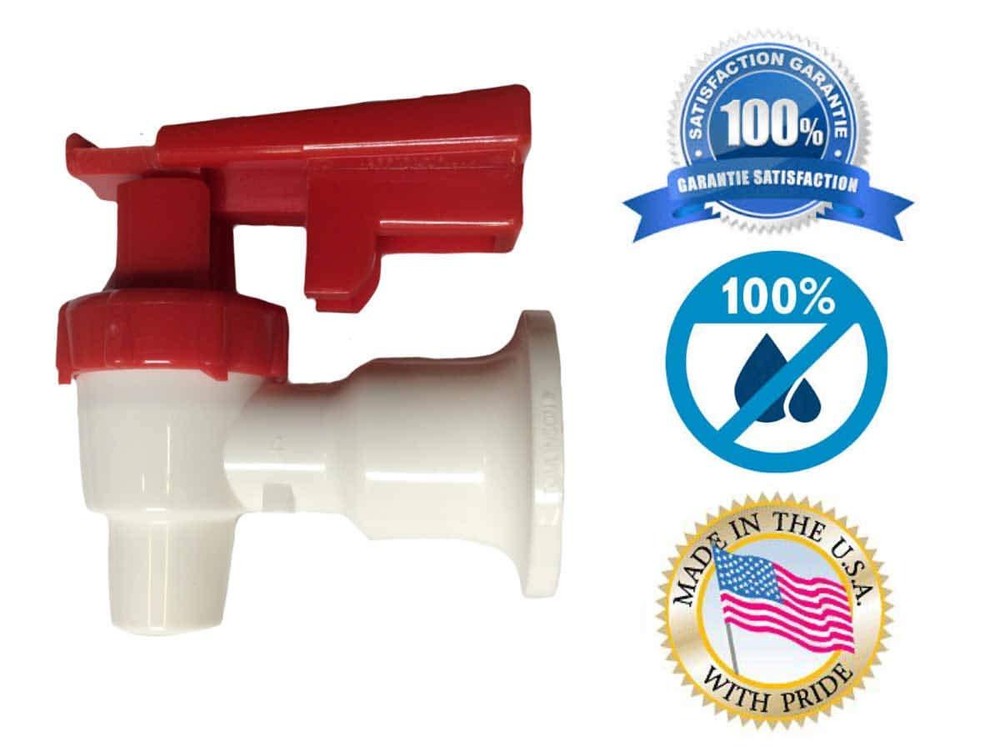 Water Dispenser Spigot Replacement Faucet Cooler Sunbeam Valve Handle Red Lock