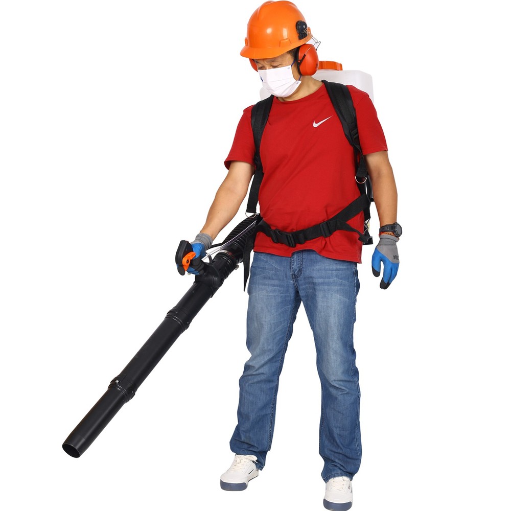 2.2HP 52cc Gas Backpack Mosquito Fogger Sprayer Leaf Blower Handheld Blower