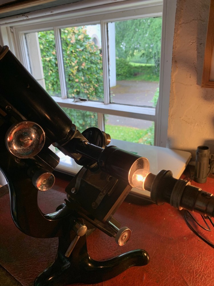 Vintage Watson Service - Reflected Light Metallurgical Microscope - c1950, Cased