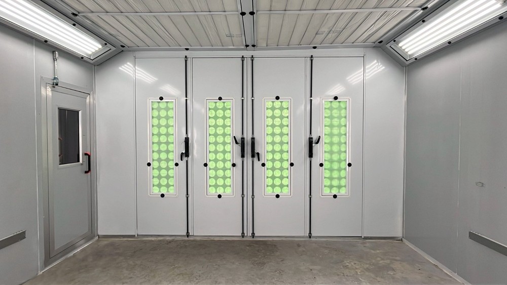 Cross Draft Paint Booth