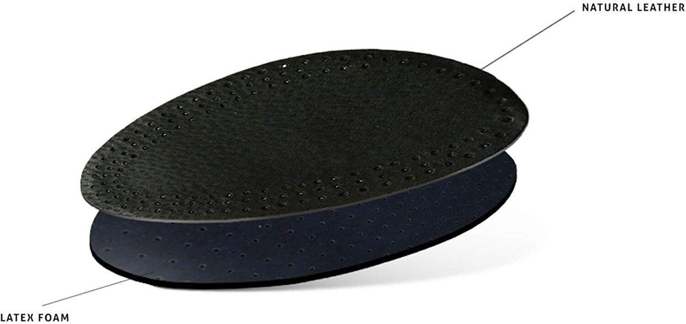 Kaps Halfled Half Insoles - Comfortable Leather & Latex - Inserts