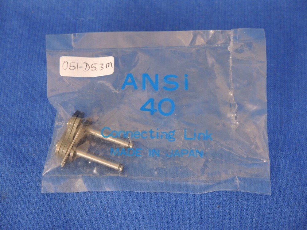 Ansi 40 Connecting Link 1/2" pitch (New)