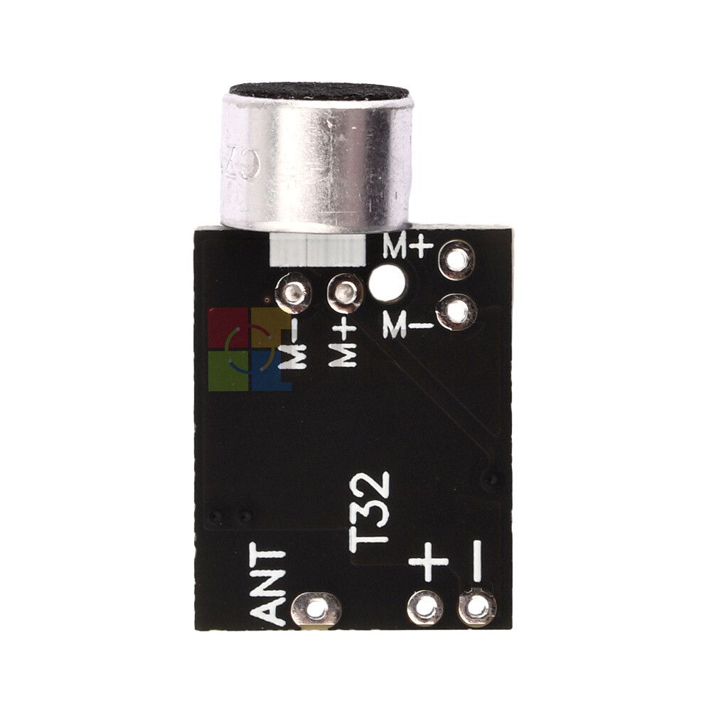 Wireless Microphone MIC FM 10dBm Transmitter Module Support Dual-channel Stereo