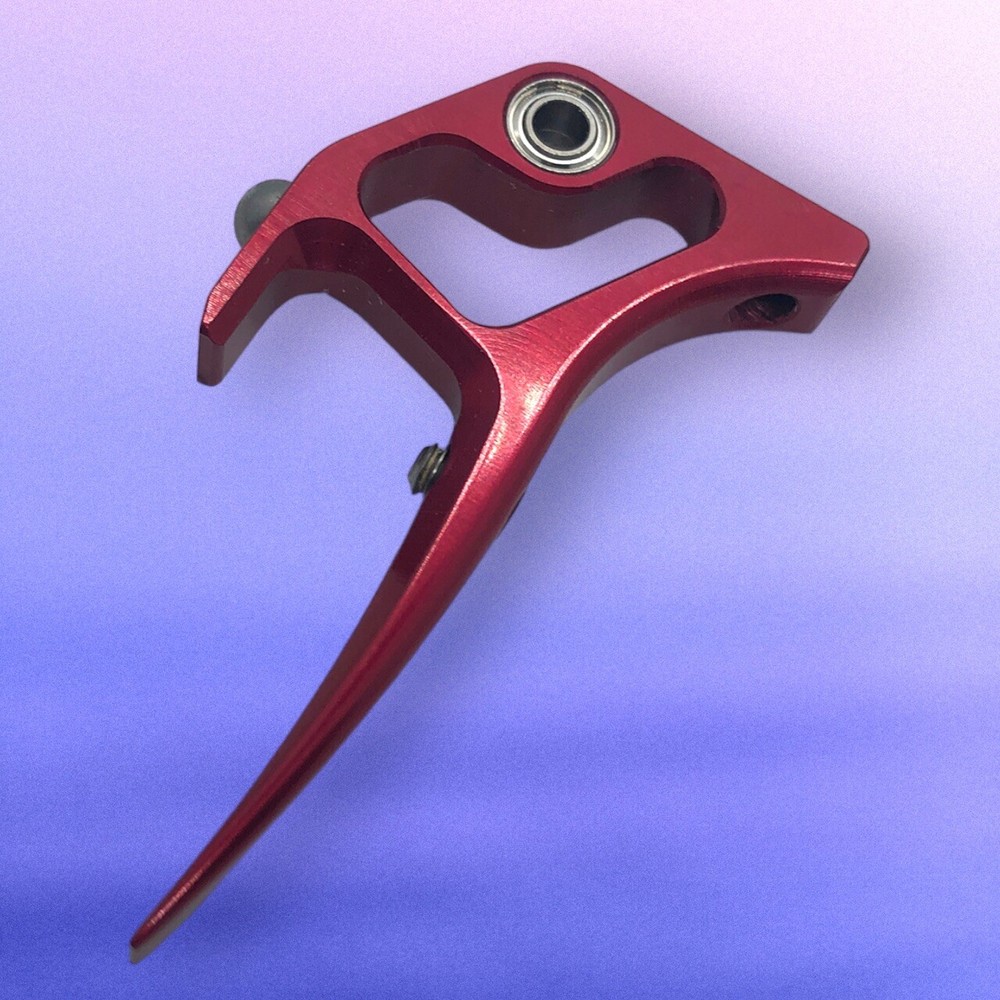 Custom Products CP Sling UL Dye DM6 DM7 Roller Bearing Trigger Gloss Red
