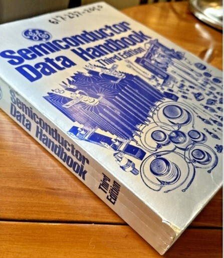 Vintage 1977 GE Semiconductor Handbook Third Ed Softcover Technical Guide