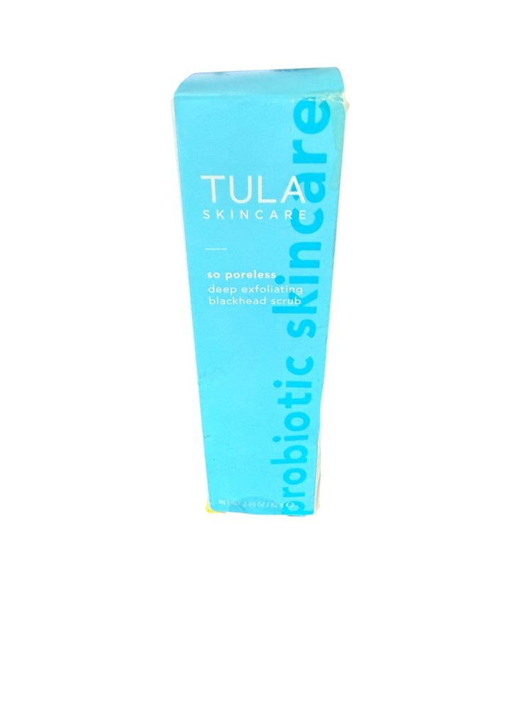 TULA So Poreless Deep Exfoliating Blackhead Scrub 2.89 oz 82 g Sealed