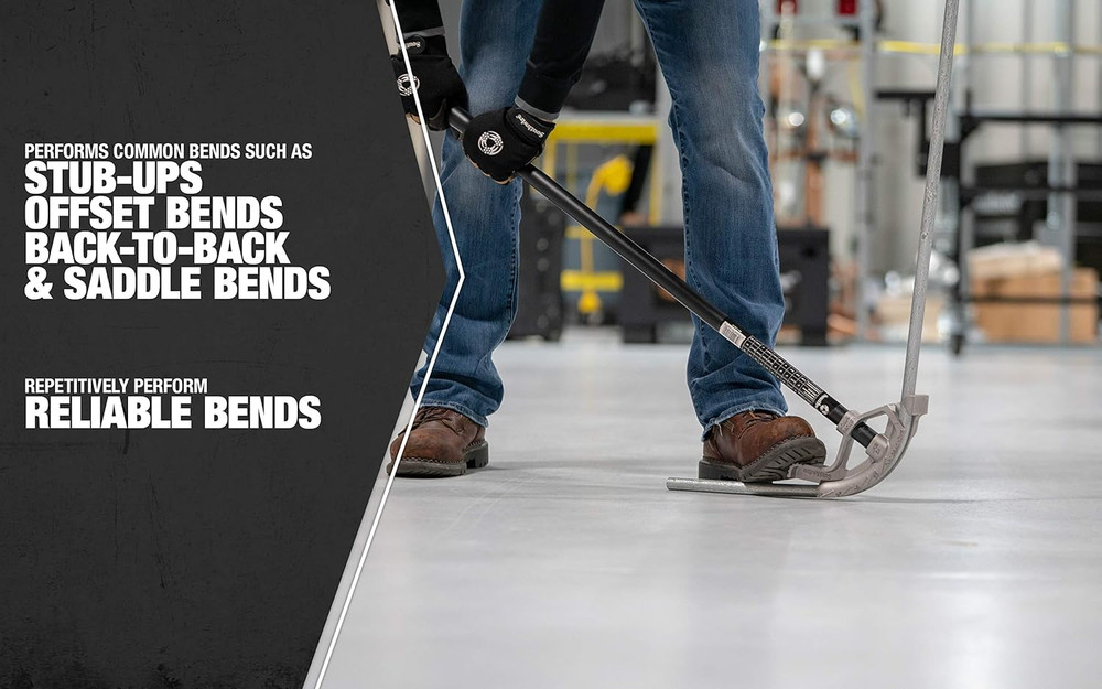 Conduit Bender & Handle - Built for Precision Bends in Electrical Installations