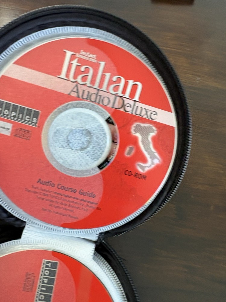 Italian Instant Immersion Learn The Language 10 CD Set - Free Ship