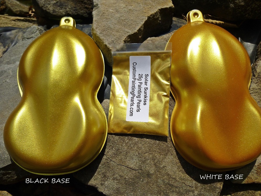 Solar Sunkiss Pearl Pigment  Black Auto Paint Lacquer Urethane PPG