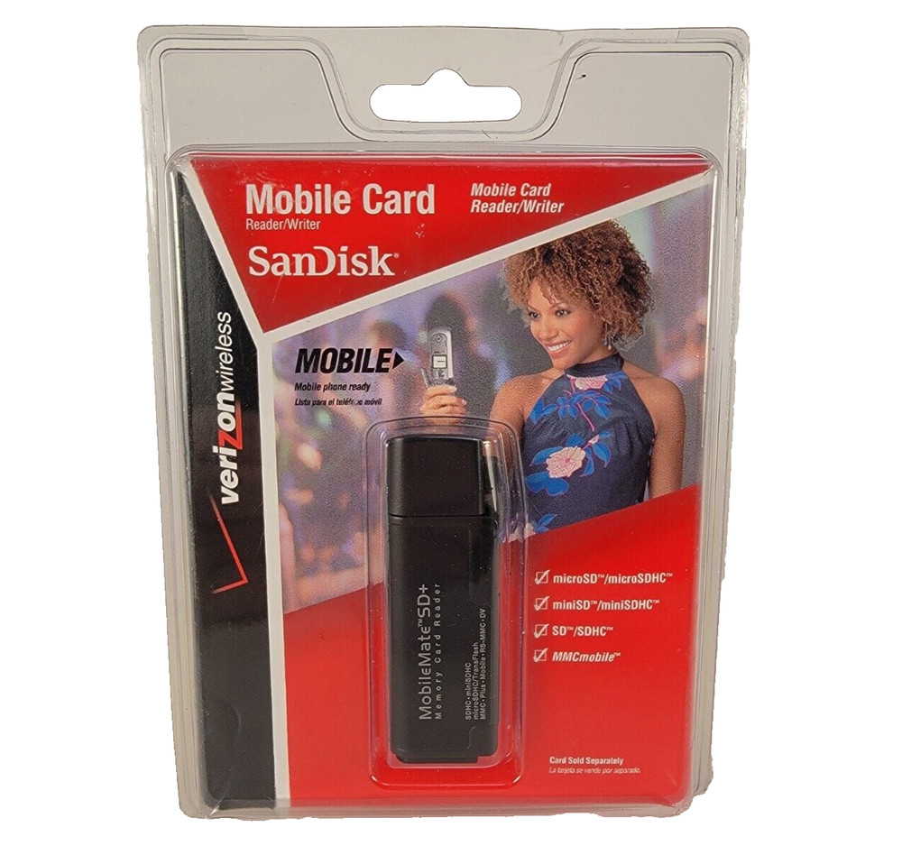 Transfer Files Between Phone & Computer SanDisk sddr-104-v10m Mobile card Reader