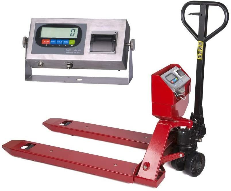 SL-5000-PJP Pallet Jack Scale with Built-in Printer l 5000 lb Capacity